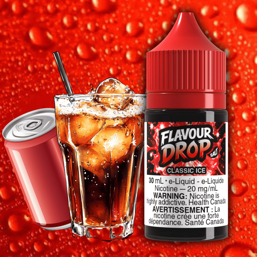 Flavour Drop Salts - Classic Ice 30mL / 20mg/mL Vape Superstore Yorkton Saskatchewan