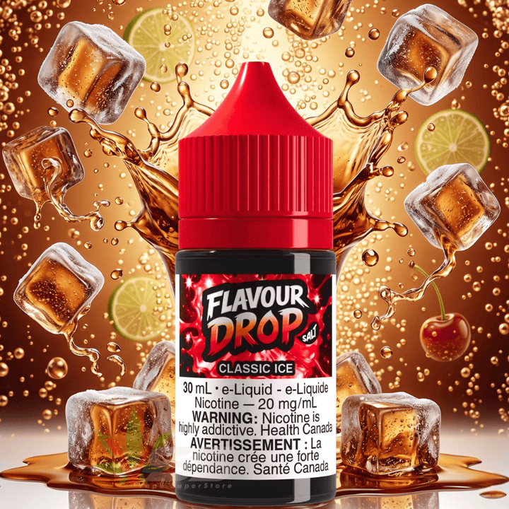 Flavour Drop Salts - Classic Ice 30mL / 20mg/mL Vape Superstore Yorkton Saskatchewan