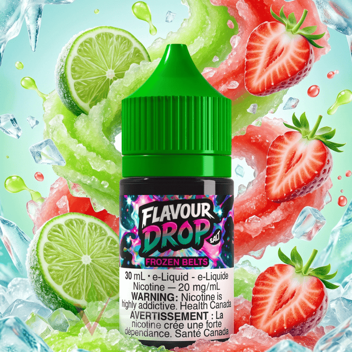Flavour Drop Salts - Frozen Belts 30mL / 20mg/mL Vape Superstore Yorkton Saskatchewan