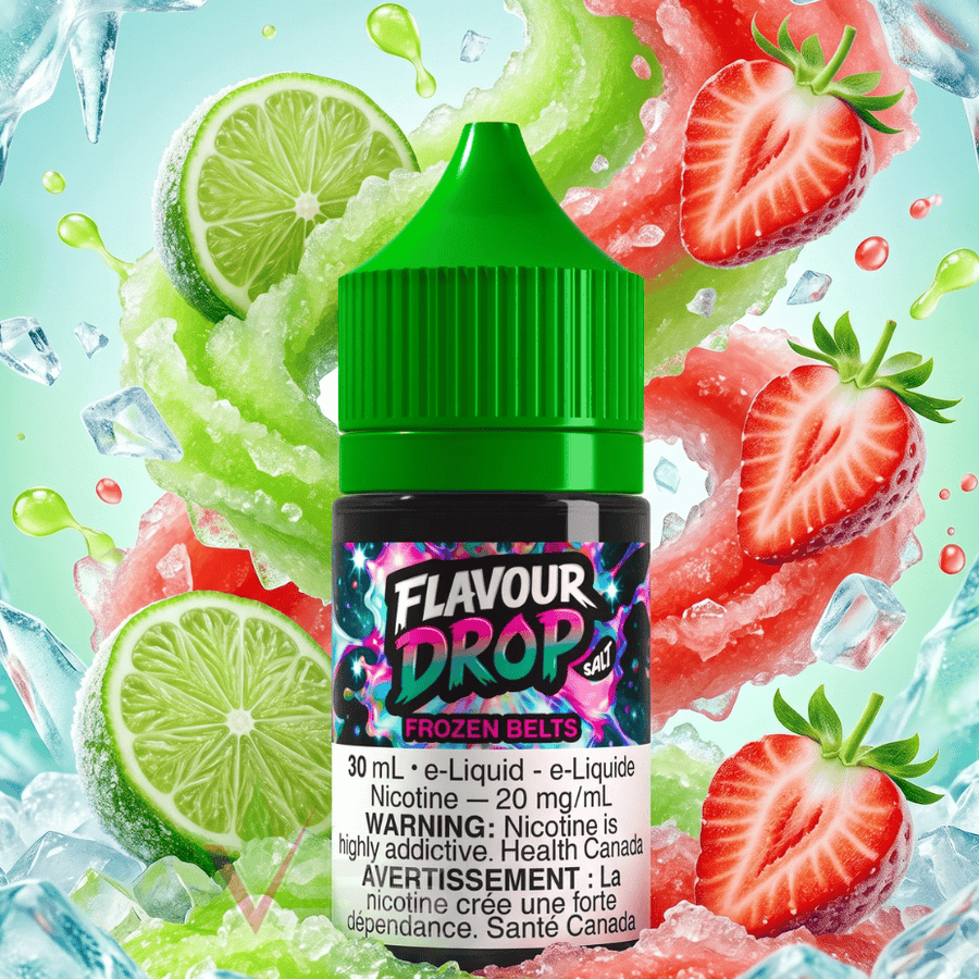 Flavour Drop Salts - Frozen Belts 30mL / 20mg/mL Vape Superstore Yorkton Saskatchewan