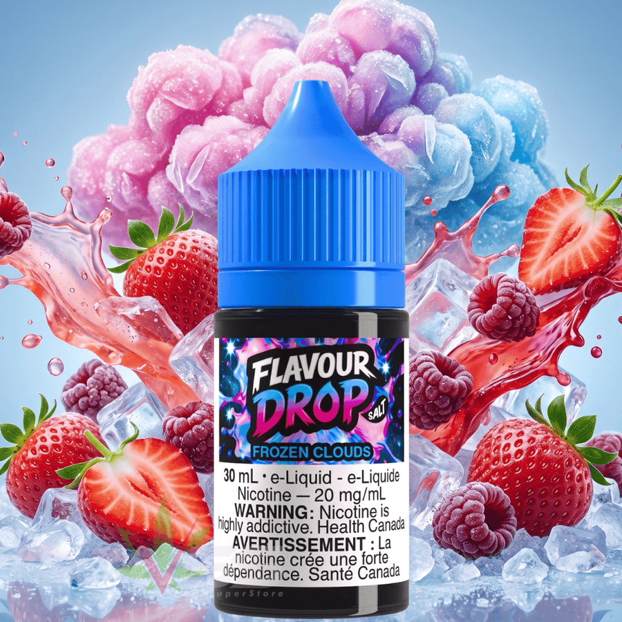 Flavour Drop Salts - Frozen Clouds 30mL / 20mg/mL Vape Superstore Yorkton Saskatchewan