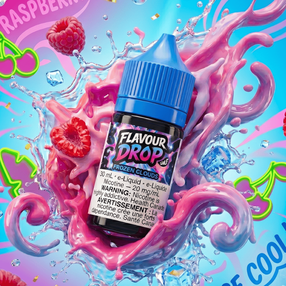 Flavour Drop Salts - Frozen Clouds 30mL / 20mg Vape Superstore Yorkton Saskatchewan