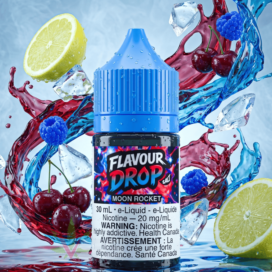 Flavour Drop Salts - Moon Rocket 30mL / 20mg/mL Vape Superstore Yorkton Saskatchewan