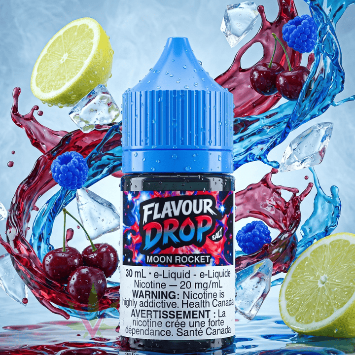 Flavour Drop Salts - Moon Rocket 30mL / 20mg/mL Vape Superstore Yorkton Saskatchewan