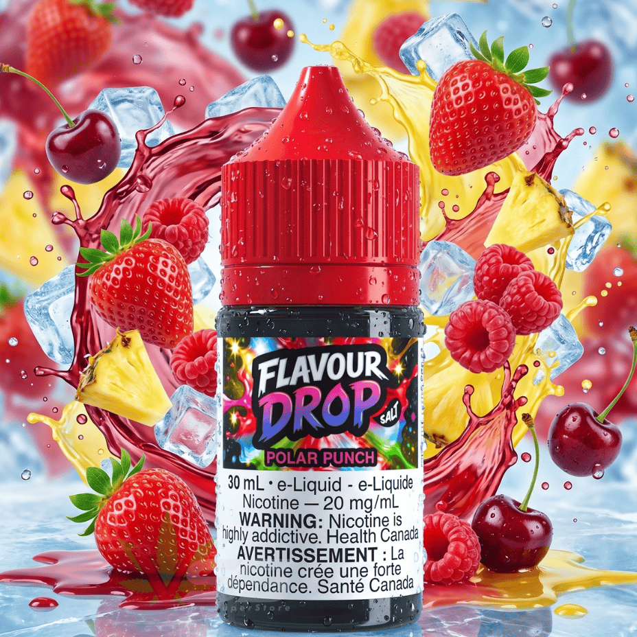 Flavour Drop Salts - Polar Punch 30mL / 20mg/mL Vape Superstore Yorkton Saskatchewan