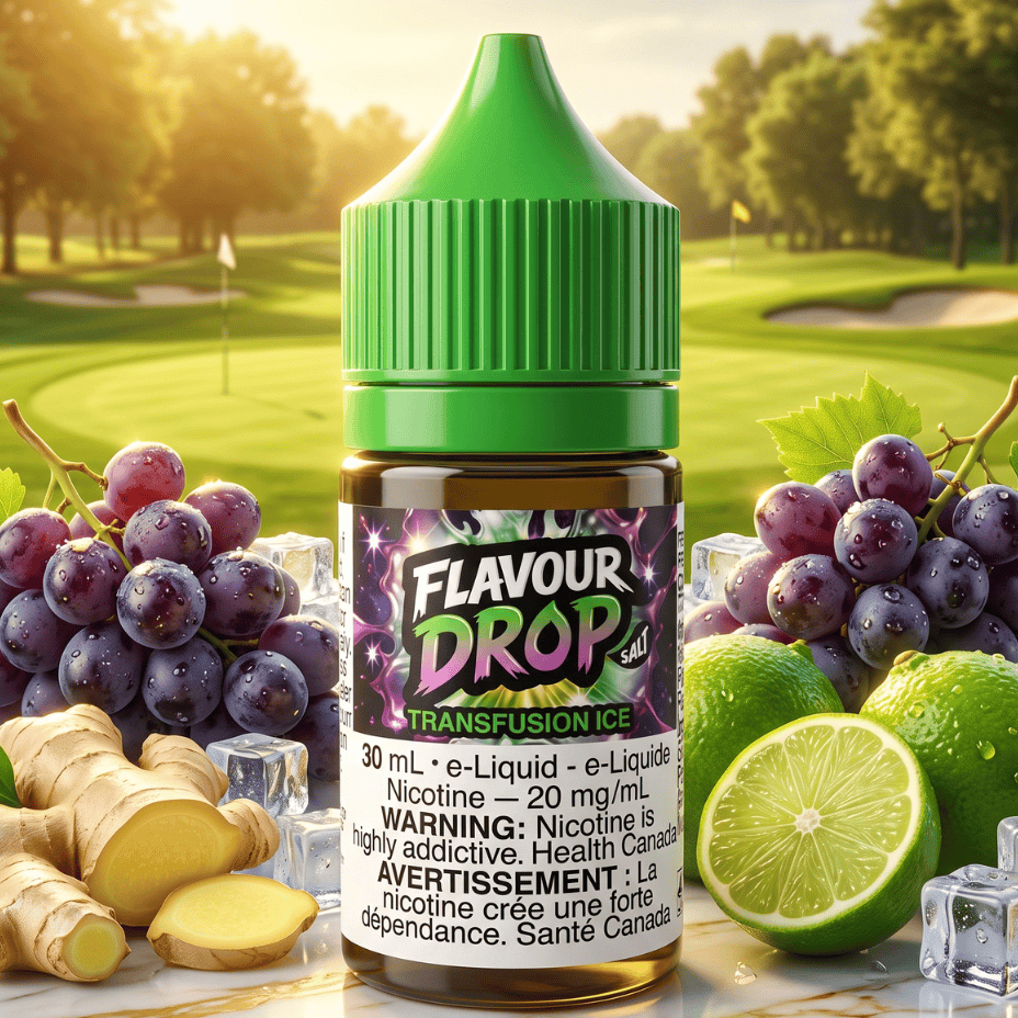 Flavour Drop Salts - Transfusion Ice 30mL / 20mg Vape Superstore Yorkton Saskatchewan