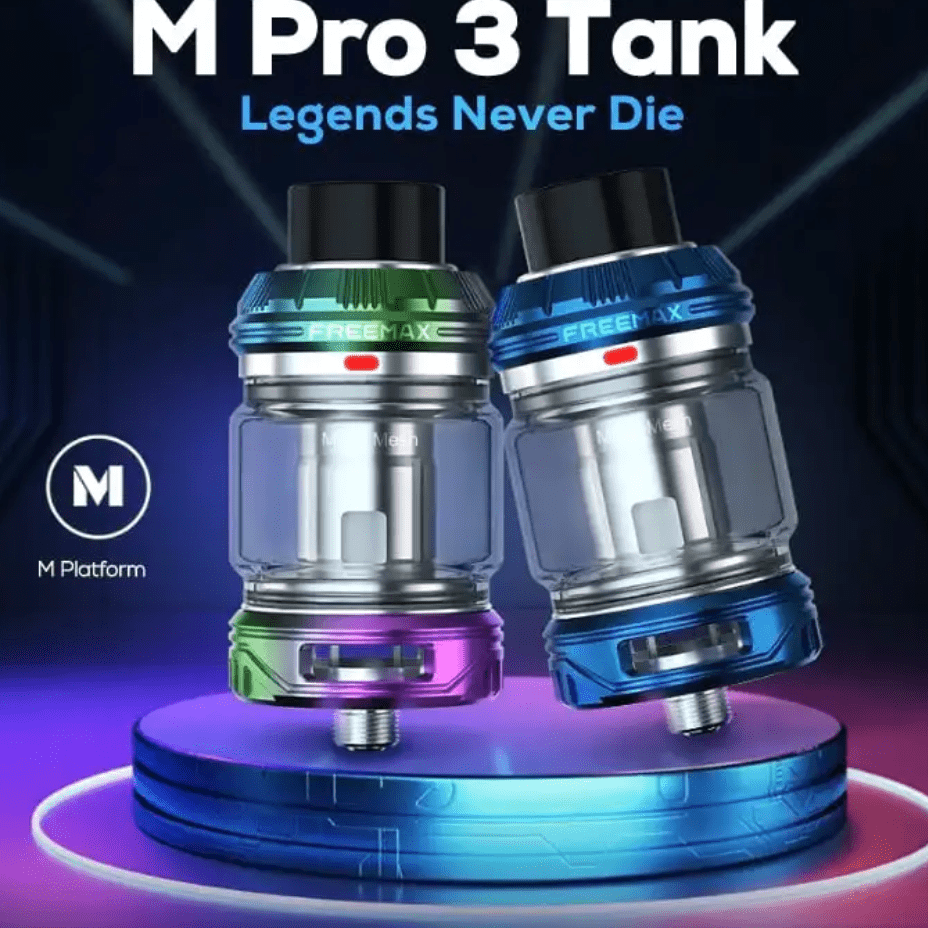 Freemax Vape Tanks Freemax M Pro 3 Sub Ohm Tank: Max Flavour Mesh Coils  Freemax Gemm G2 Disposable Tank | Smoke Smart | #1 Vape Shop | #1 Vape  Store