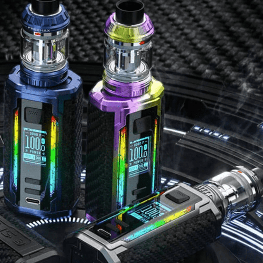 Freemax Maxus 3 Box Mod Kit-200w Black Vape Superstore Yorkton Saskatchewan