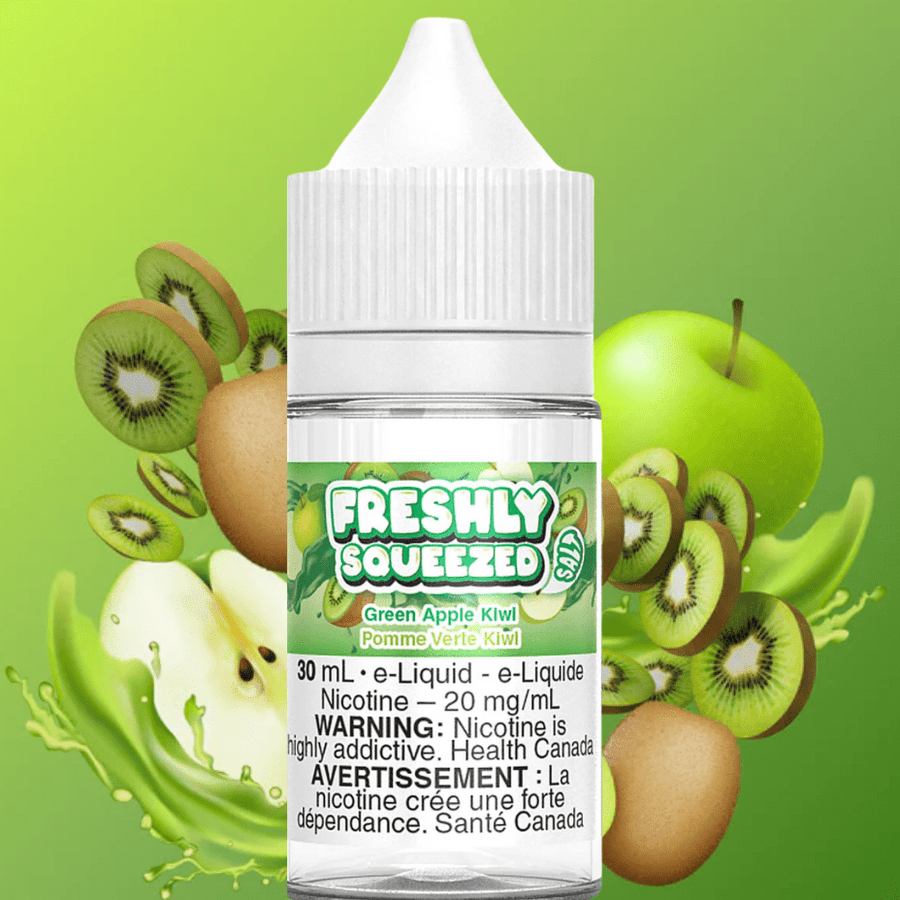 Freshly Squeezed Salt-Green Apple Kiwi 30ml / 12mg Vape Superstore Yorkton Saskatchewan