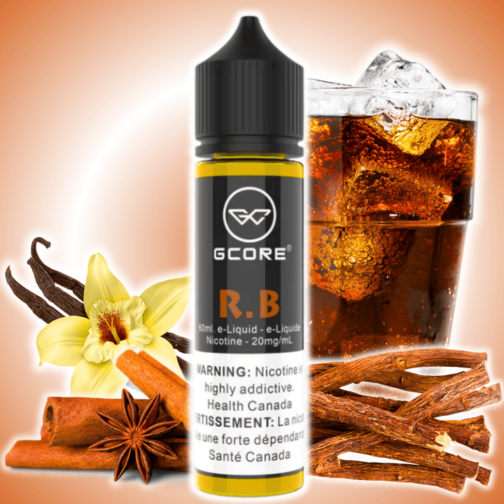 Gcore 60ml Salt - R.B 60ml / 20mg Vape Superstore Yorkton Saskatchewan