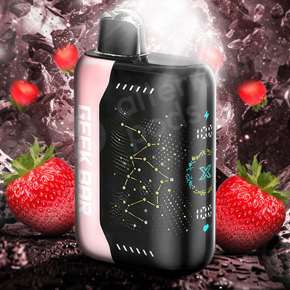 Geek Bar Disposables 25000 Puffs / 20mg Geek Bar Pulse X 25K Disposable Vape - Strawberry Twist Ice Geek Bar Pulse X 25K Disposable Vape-Strawberry Twist Ice