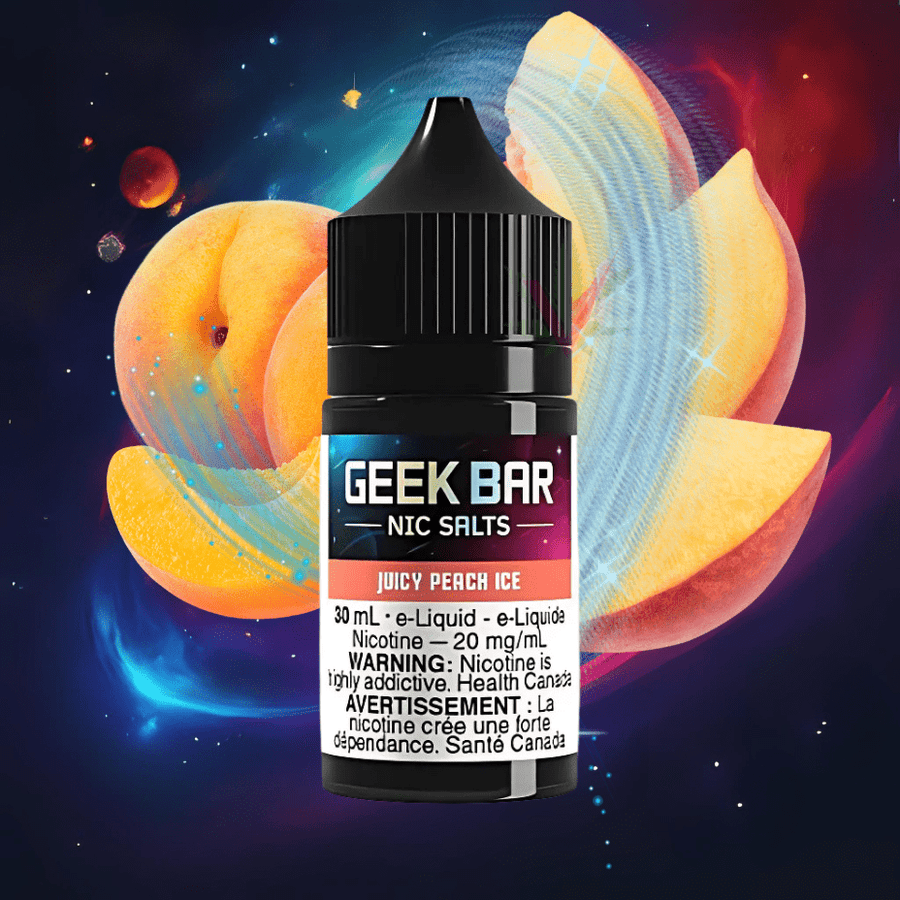 Geek Bar Nic Salt-Juicy Peach Ice 30ml in Yorkton, Saskatchewan - Yorkton Vape SuperStore-Vapexcape Geek Bar Nic Salt-Juicy Peach Ice 30ml in Yorkton, Saskatchewan - Yorkton Vape SuperStore-Vapexcape