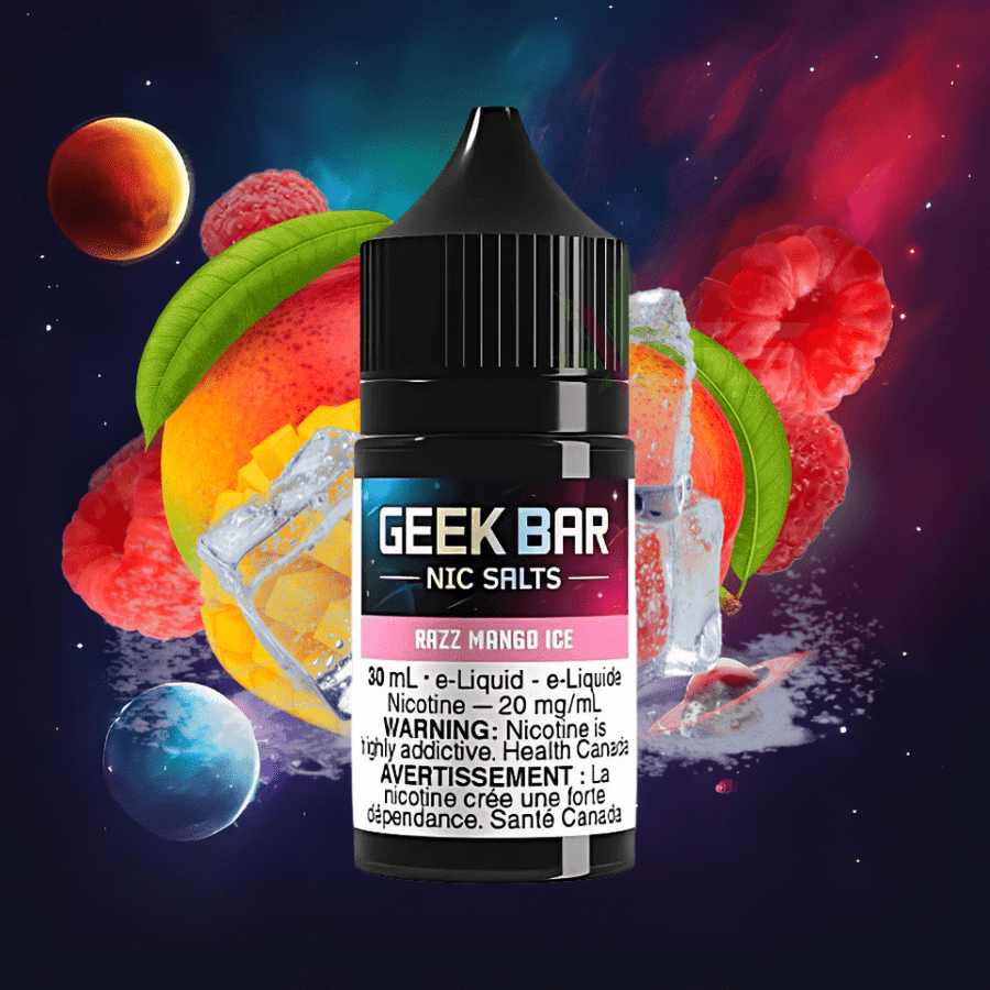 Geek Bar Nic Salt-Razz Mango Ice Vape Superstore Yorkton Saskatchewan