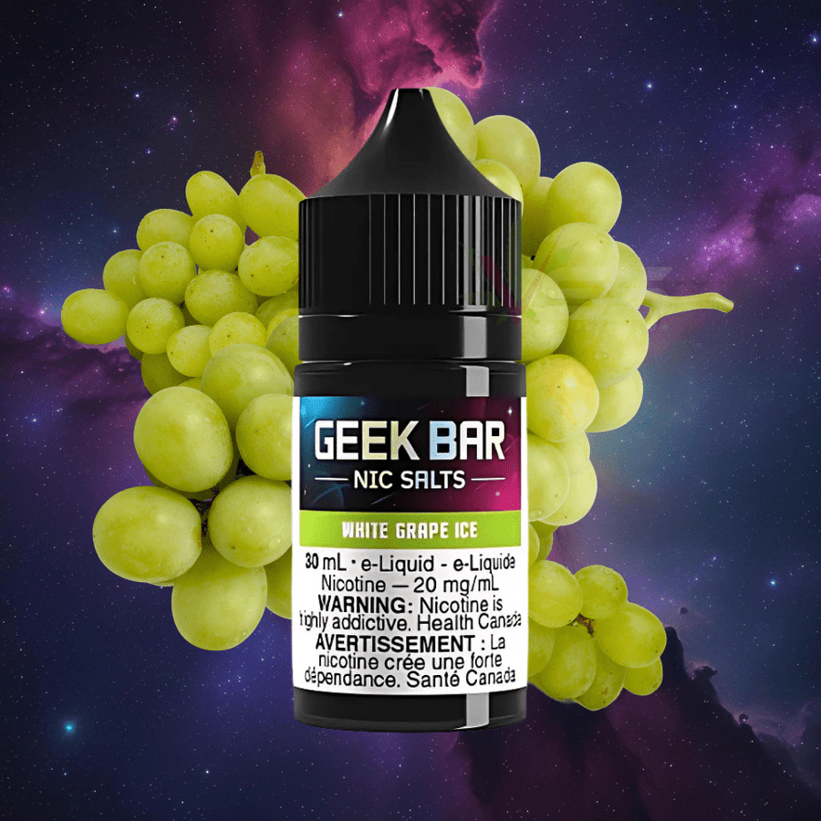 Geek Bar Nic Salt-White Grape Ice Vape Superstore Yorkton Saskatchewan