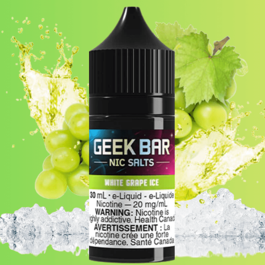 Geek Bar Nic Salt-White Grape Ice Vape Superstore Yorkton Saskatchewan