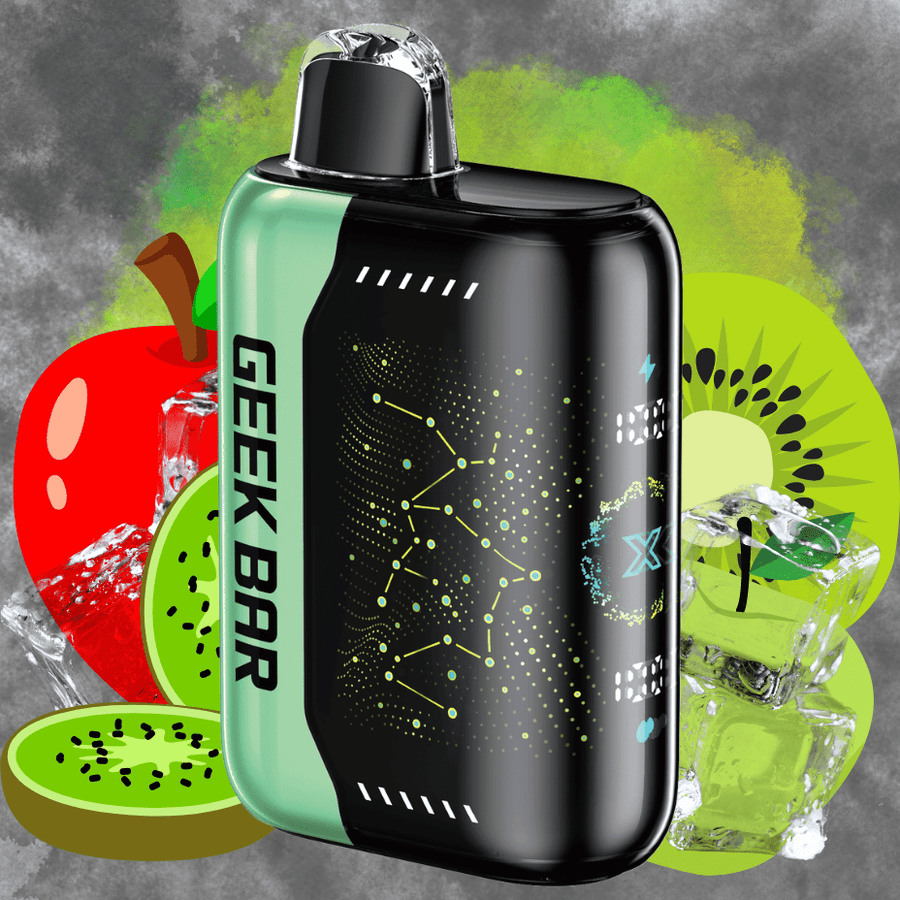 Geek Bar Pulse X 25K Disposable Vape - Apple Kiwi Ice 25000 Puffs / 20mg Vape Superstore Yorkton Saskatchewan