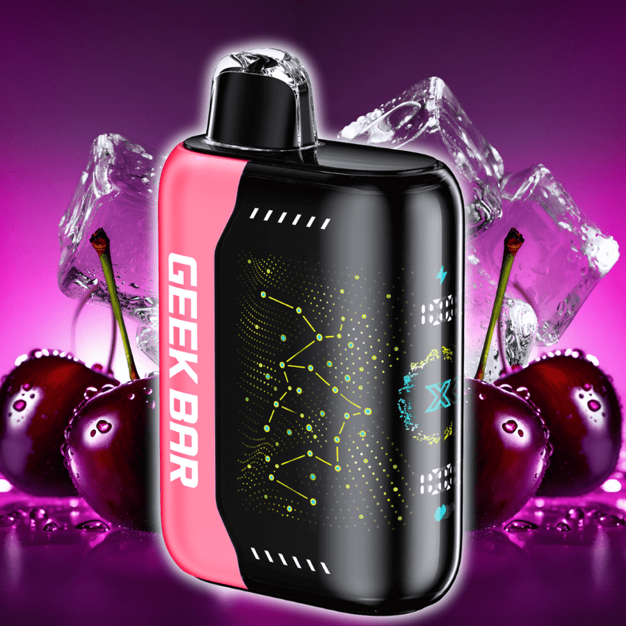 Geek Bar Pulse X 25K Disposable Vape - Cherry Blast Ice 25000 Puffs / 20mg Vape Superstore Yorkton Saskatchewan