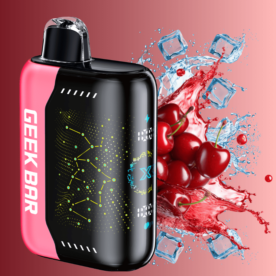 Geek Bar Pulse X 25K Disposable Vape - Cherry Blast Ice 25000 Puffs / 20mg Vape Superstore Yorkton Saskatchewan