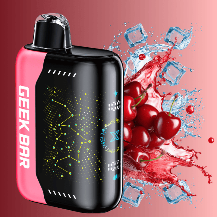 Geek Bar Pulse X 25K Disposable Vape - Cherry Blast Ice 25000 Puffs / 20mg Vape Superstore Yorkton Saskatchewan