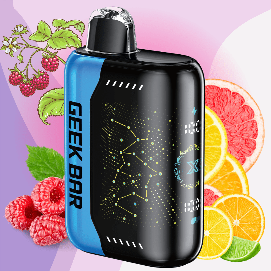 Geek Bar Pulse X 25K Disposable Vape - Raspberry Citrus Ice 25000 Puffs / 20mg Vape Superstore Yorkton Saskatchewan