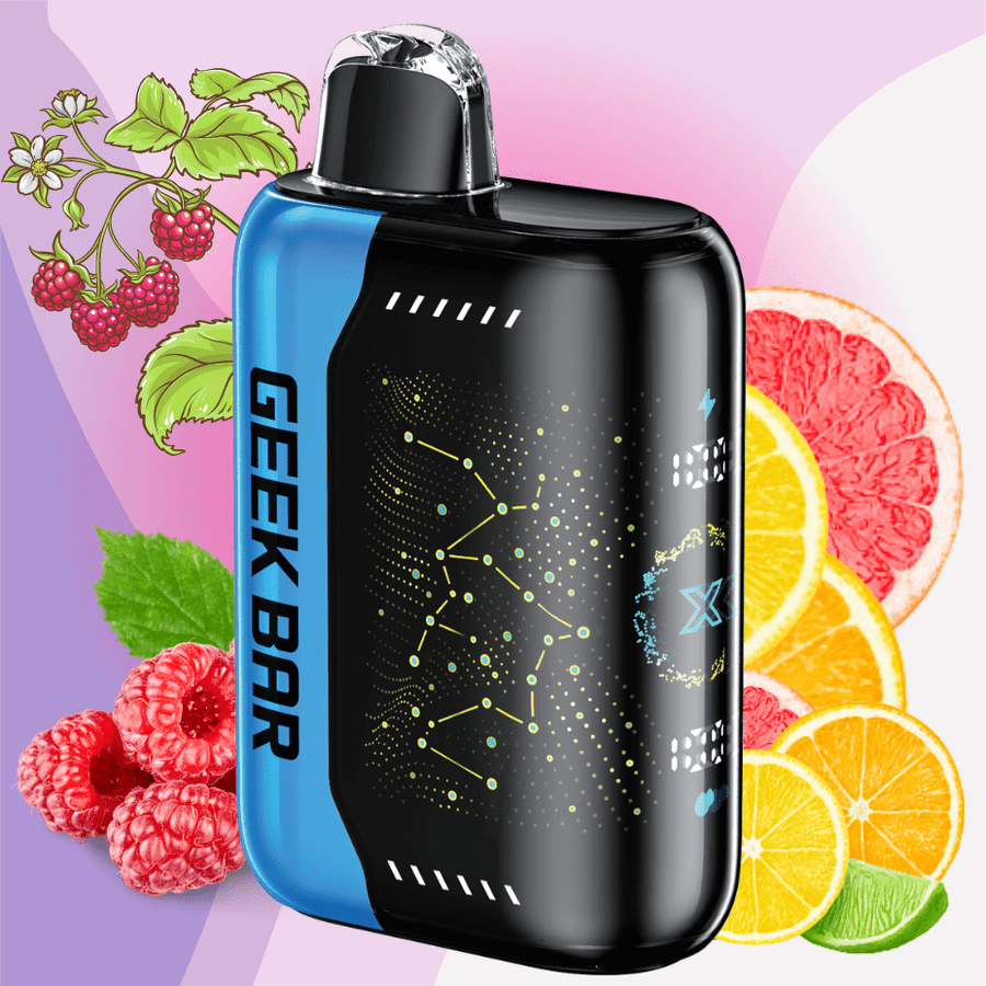 Geek Bar Pulse X 25K Disposable Vape - Raspberry Citrus Ice 25000 Puffs / 20mg Vape Superstore Yorkton Saskatchewan