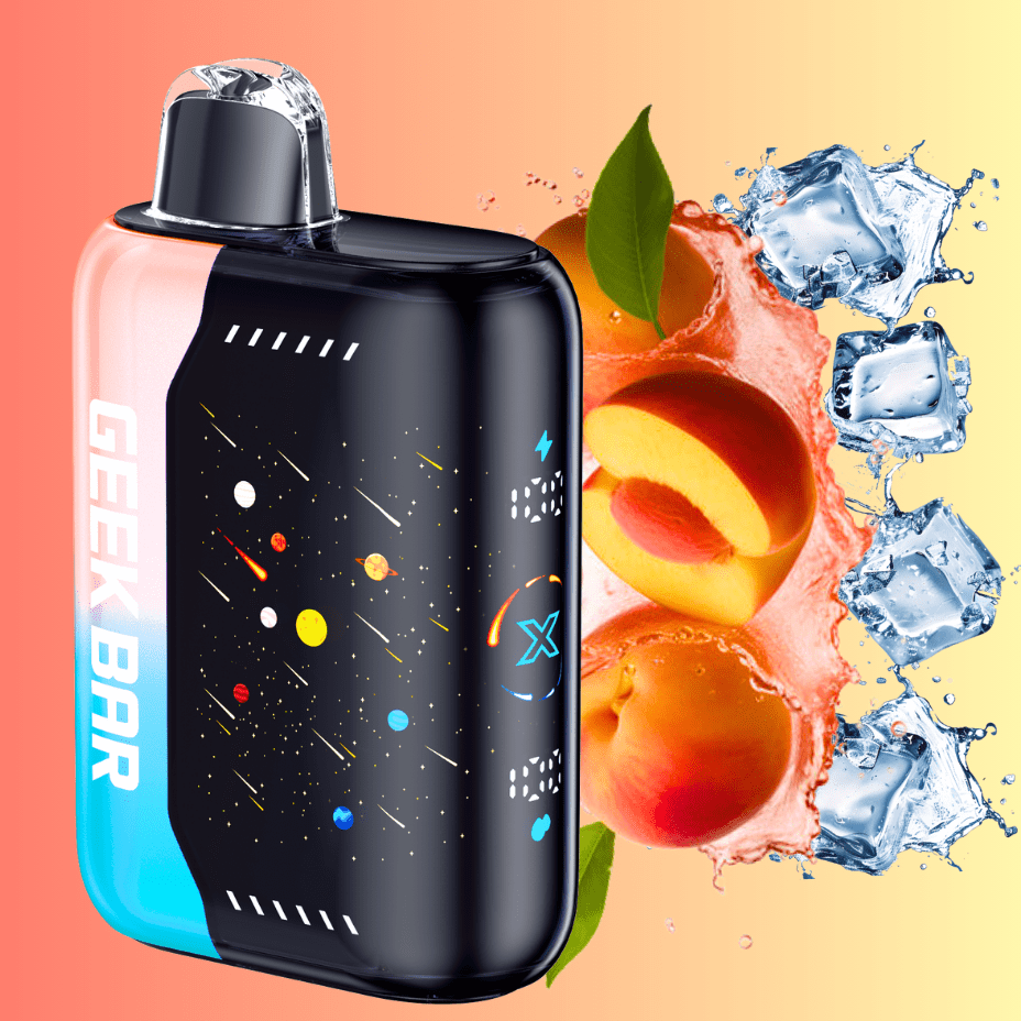 Geek Bar Pulse X 25K Disposable Vape - Sour Peach Ice 25000 Puffs / 20mg Vape Superstore Yorkton Saskatchewan