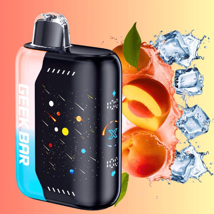 Geek Bar Pulse X 25K Disposable Vape - Sour Peach Ice 25000 Puffs / 20mg Vape Superstore Yorkton Saskatchewan