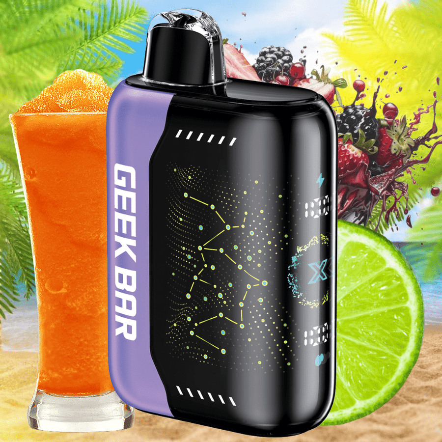 Geek Bar Pulse X 25K puff Disposable Vape - Lime Berry Orange Ice 25000 Puffs / 20mg Vape Superstore Yorkton Saskatchewan