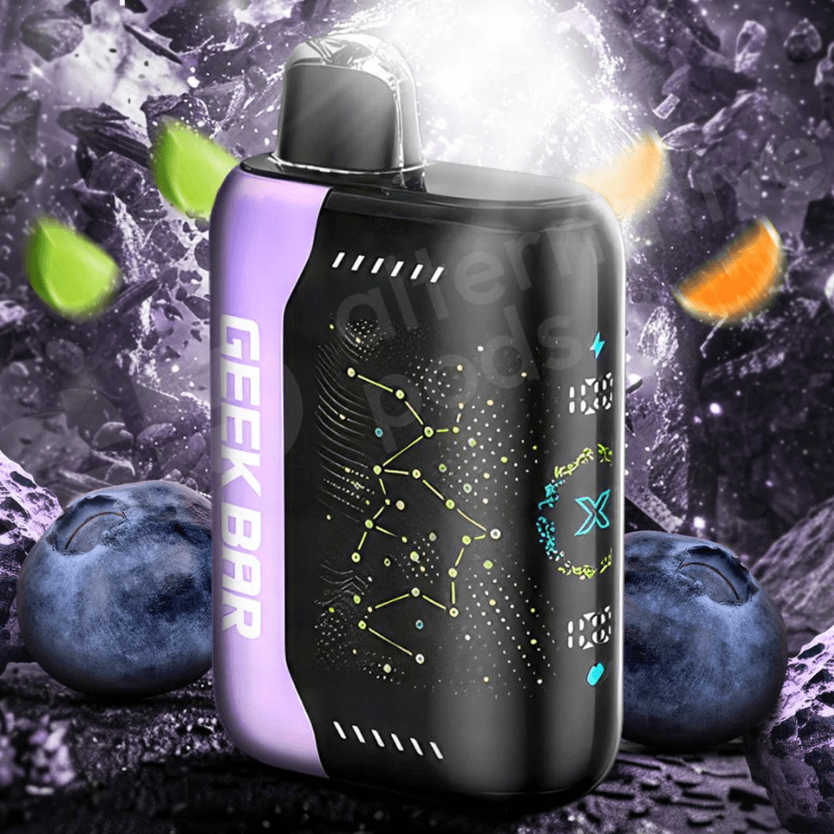 Geek Bar Pulse X 25K puff Disposable Vape - Lime Berry Orange Ice 25000 Puffs / 20mg Vape Superstore Yorkton Saskatchewan