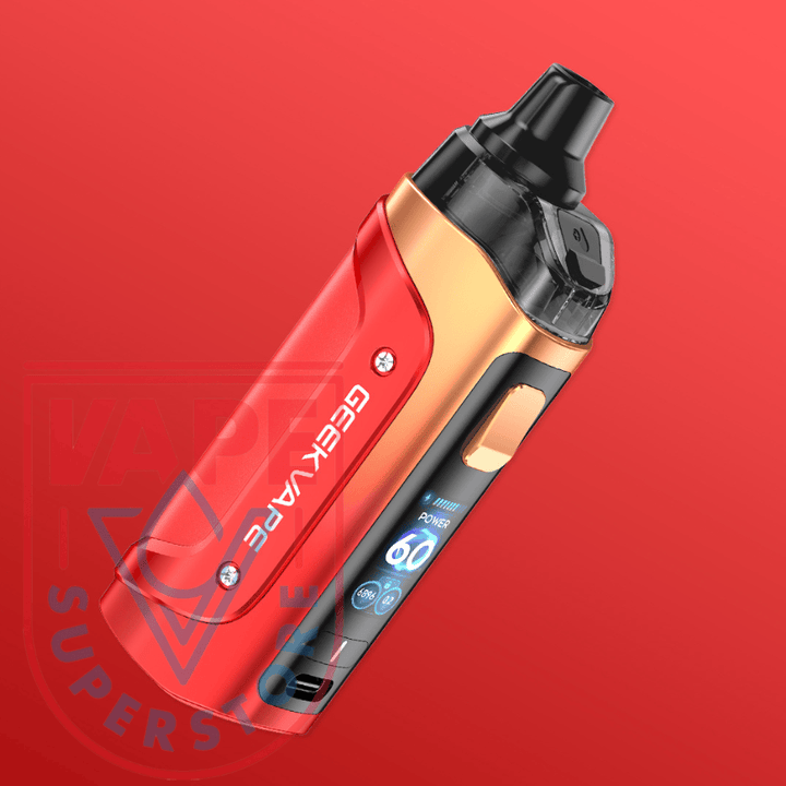 Geekvape Aegis Boost 3 Pod Kit-3000mAh Sunset Red Vape Superstore Yorkton Saskatchewan