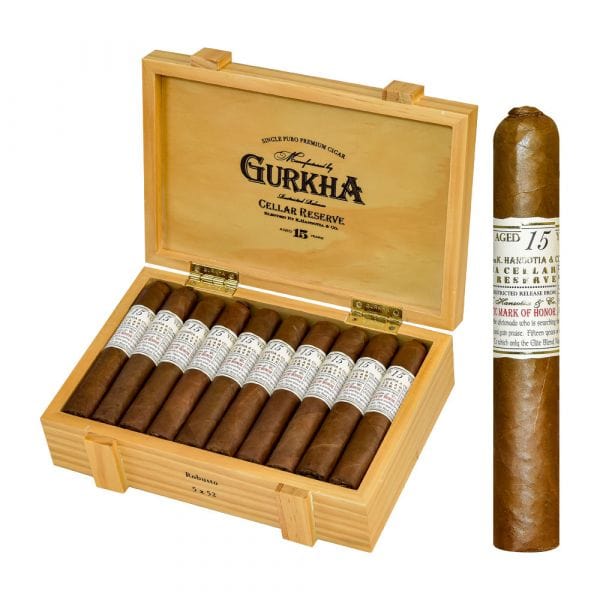 Gurkha Cellar Reserve 15 Year Grand Rothschild Robusto Cigar Vape Superstore Yorkton Saskatchewan