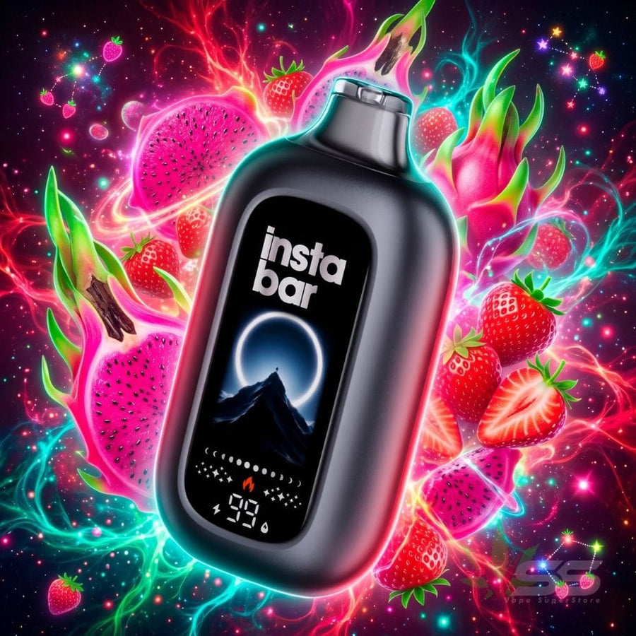Insta Bar 120K Disposable Vape - Dragonfruit Strawberry 120000 / 20mg Vape Superstore Yorkton Saskatchewan