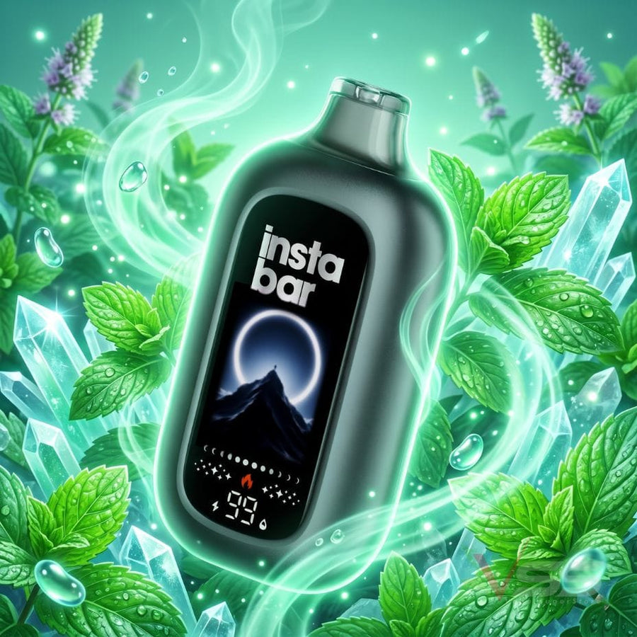 Insta Bar 120K Disposable Vape - Mint 120000 / 20mg Vape Superstore Yorkton Saskatchewan