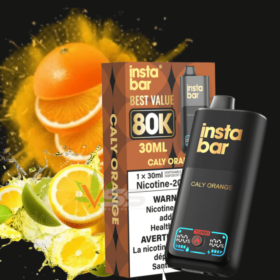 Insta Bar 80K Disposable Vape-Caly Orange Vape Superstore Yorkton Saskatchewan