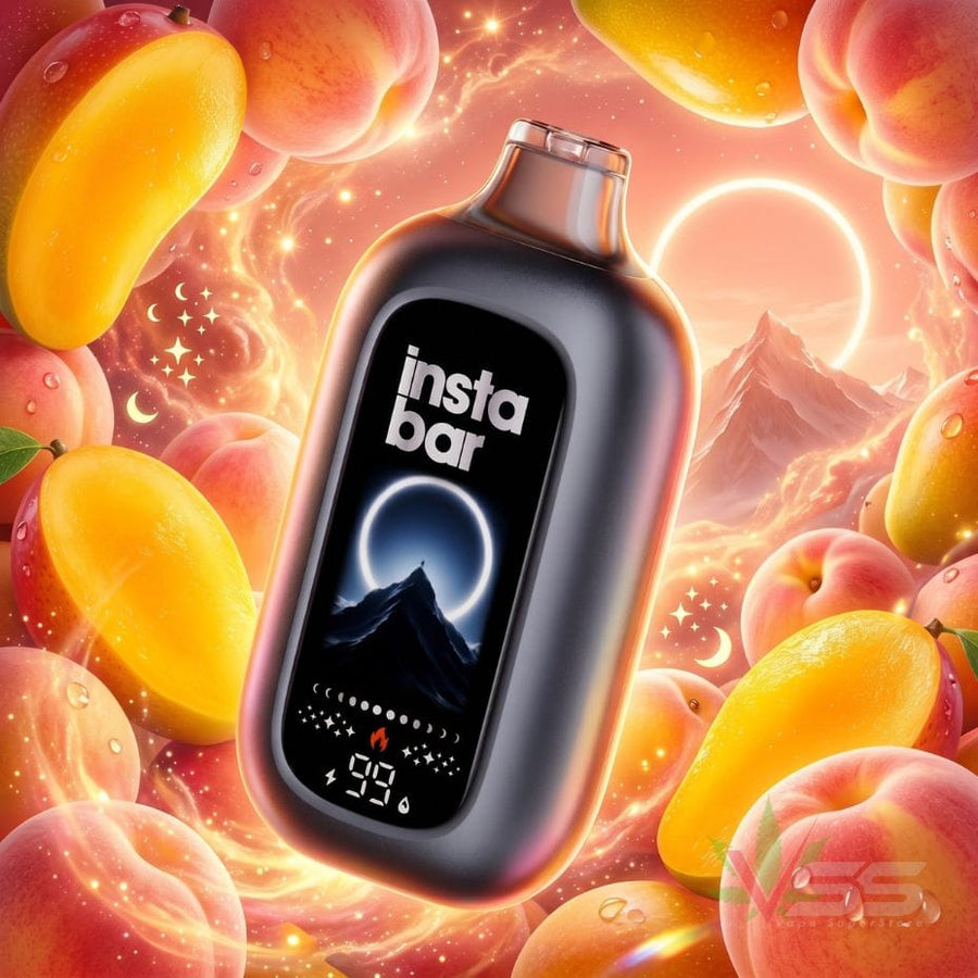 Insta Bar 80K Disposable Vape - Peach Mango Ice 120000 / 20mg Vape Superstore Yorkton Saskatchewan