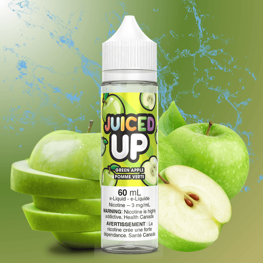 Juiced Up E-liquid - Green Apple Vape Superstore Yorkton Saskatchewan