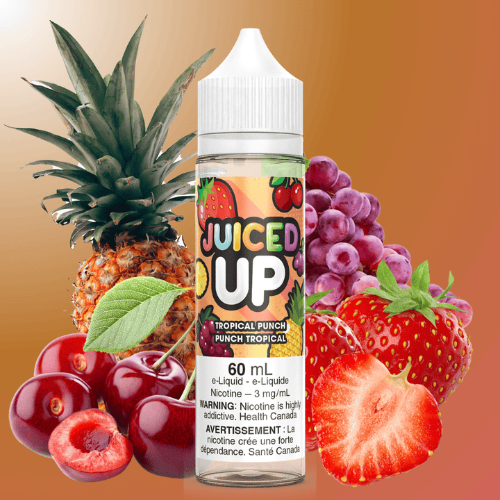 Juiced Up E-Liquid - Tropical Punch Vape Superstore Yorkton Saskatchewan