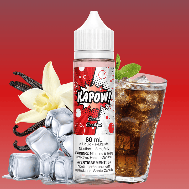 Kapow E-Liquid - Classic 60ml / 3mg Vape Superstore Yorkton Saskatchewan