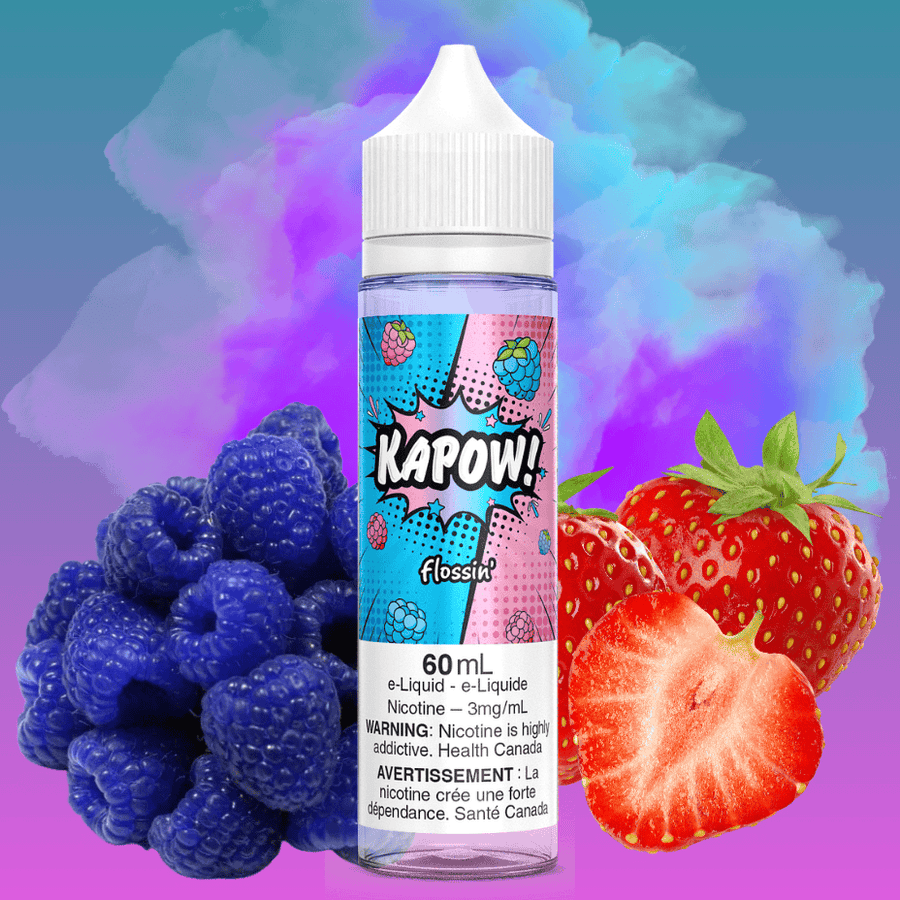 Kapow E-Liquid - Cloudy 60ml / 3mg Vape Superstore Yorkton Saskatchewan