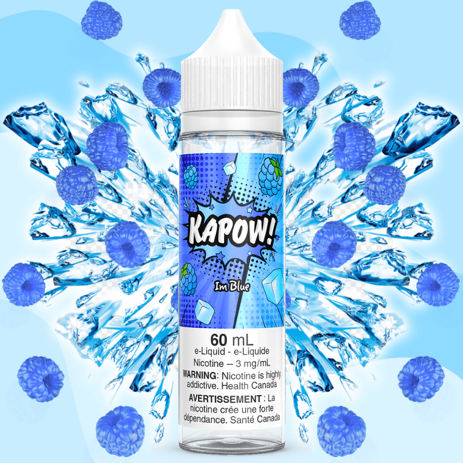 Kapow E-Liquid - Im Blue Vape Superstore Yorkton Saskatchewan