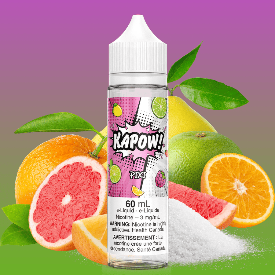 Kapow E-Liquid - Pixi 60ml / 3mg Vape Superstore Yorkton Saskatchewan