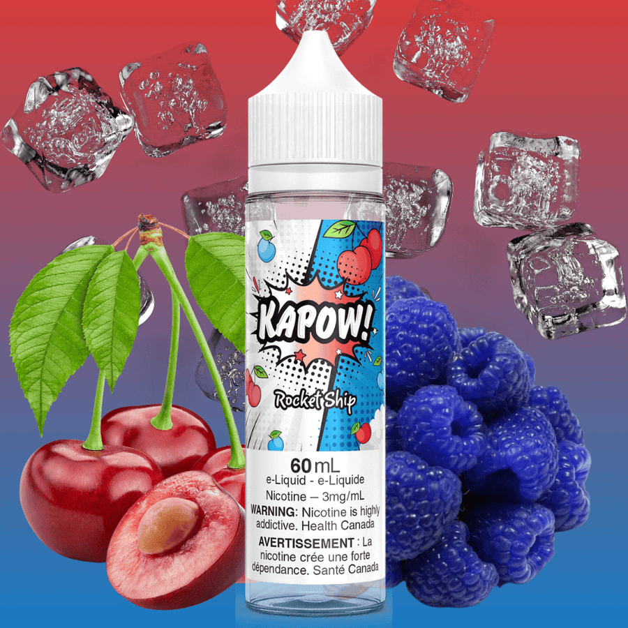 Kapow E-Liquid - Rocket Ship 60ml / 3mg Vape Superstore Yorkton Saskatchewan