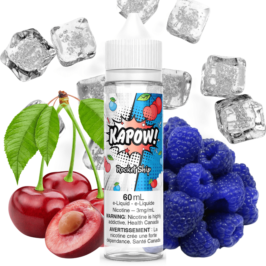 Kapow E-Liquid - Rocket Ship Vape Superstore Yorkton Saskatchewan