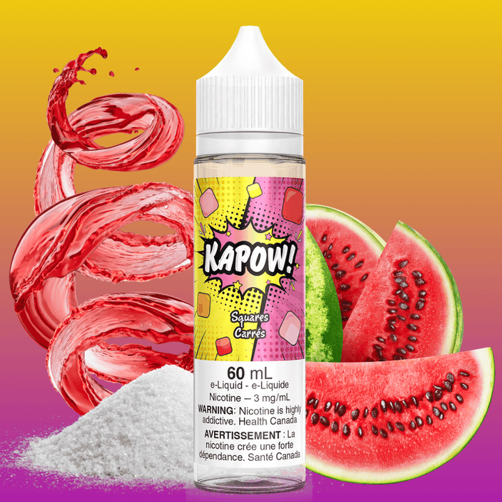 Kapow E-Liquid - Squares Vape Superstore Yorkton Saskatchewan