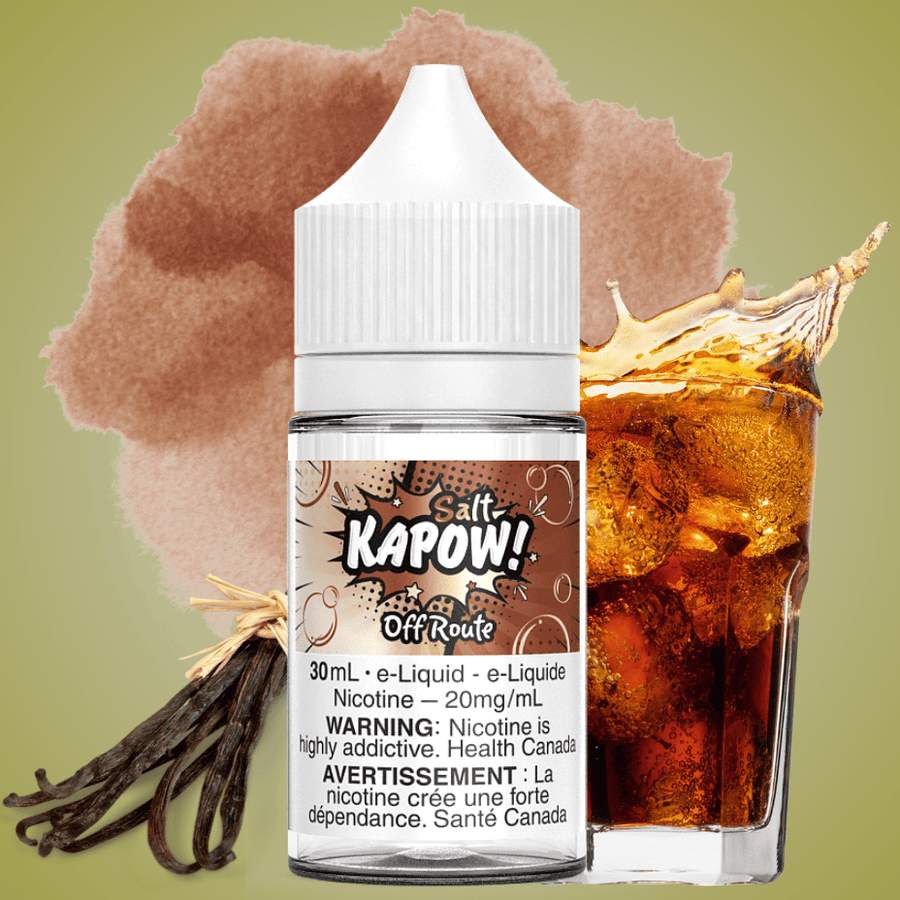 Kapow Salt - Off Route 30ml / 12mg Vape Superstore Yorkton Saskatchewan