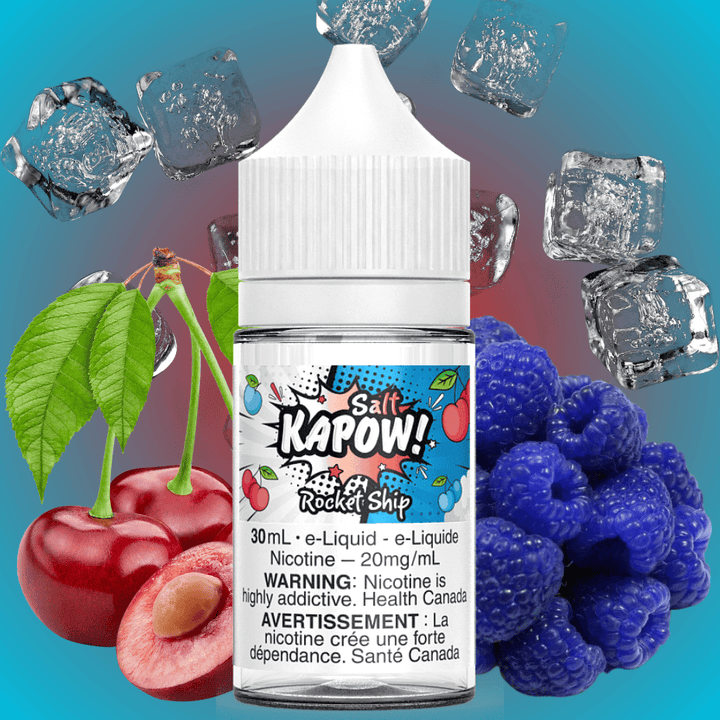 Kapow Salt - Rocket Ship 30ml / 12mg Vape Superstore Yorkton Saskatchewan