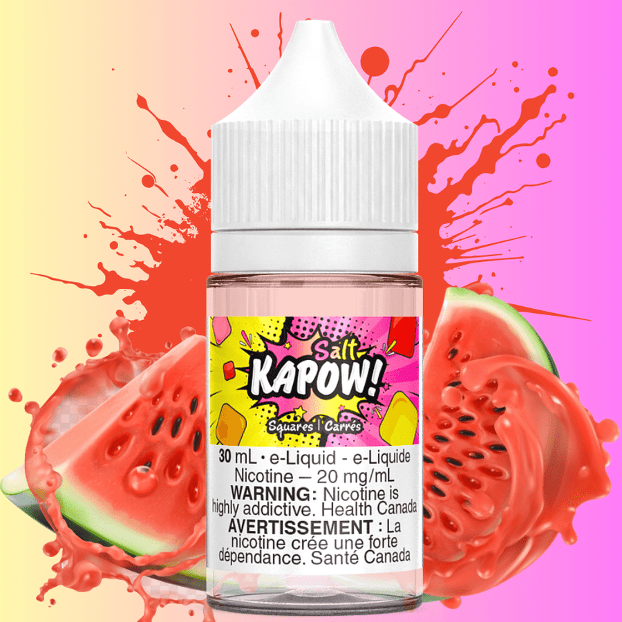 Kapow Salt - Squares Vape Superstore Yorkton Saskatchewan