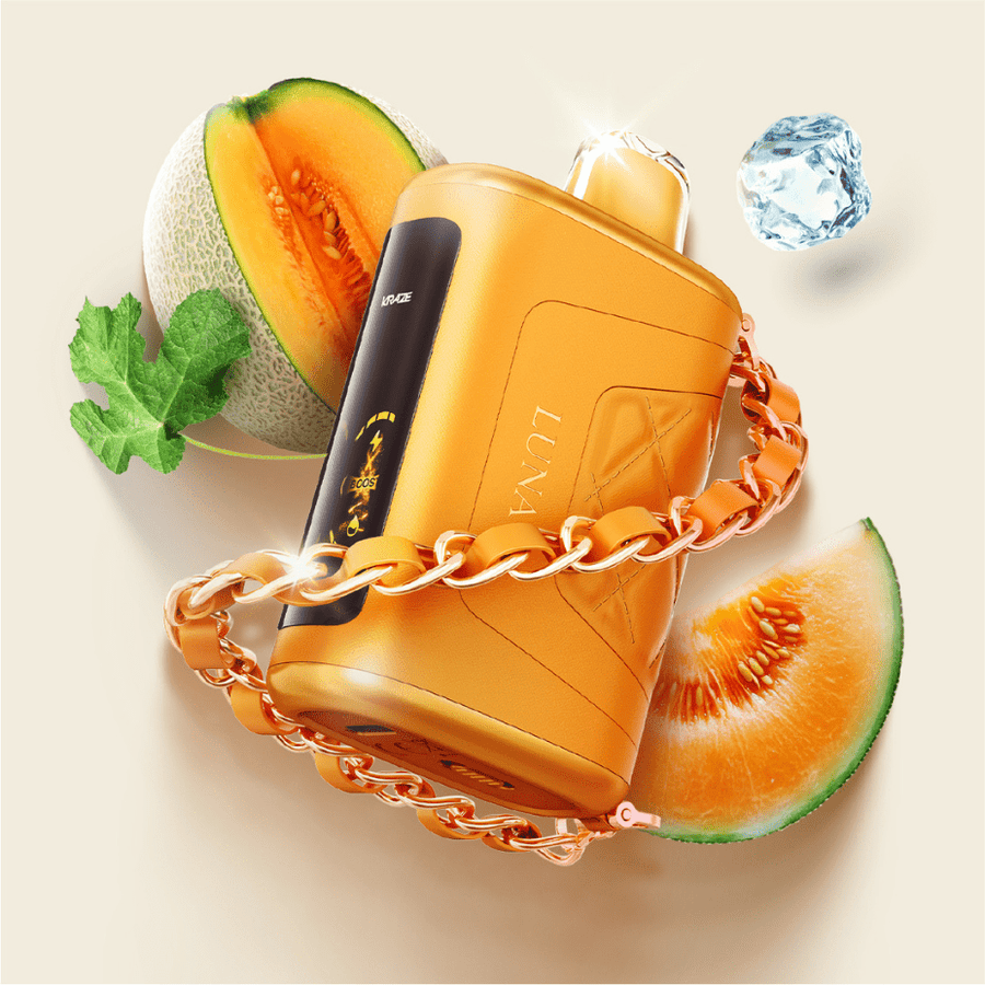 Kraze Disposables Disposable Vape Kraze Luna Disposable Vape-Golden Cantaloupe Ice Kraze Luna Disposable Vape-Golden Cantaloupe Ice in Yorkton, SK