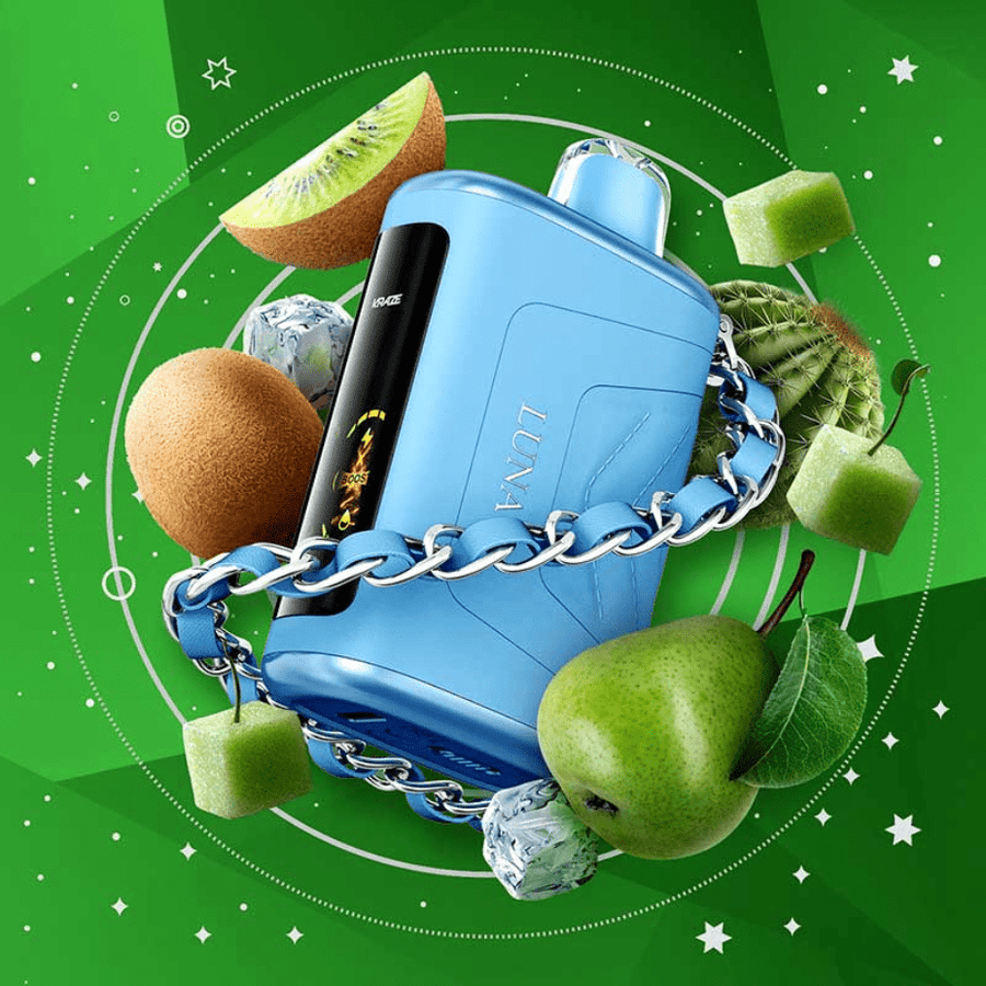 Kraze Disposables Disposable Vape Kraze Luna Disposable Vape-Kiwi Pear Cactus G Ice Kraze Luna Disposable Vape-Kiwi Pear Cactus G Ice in Canada