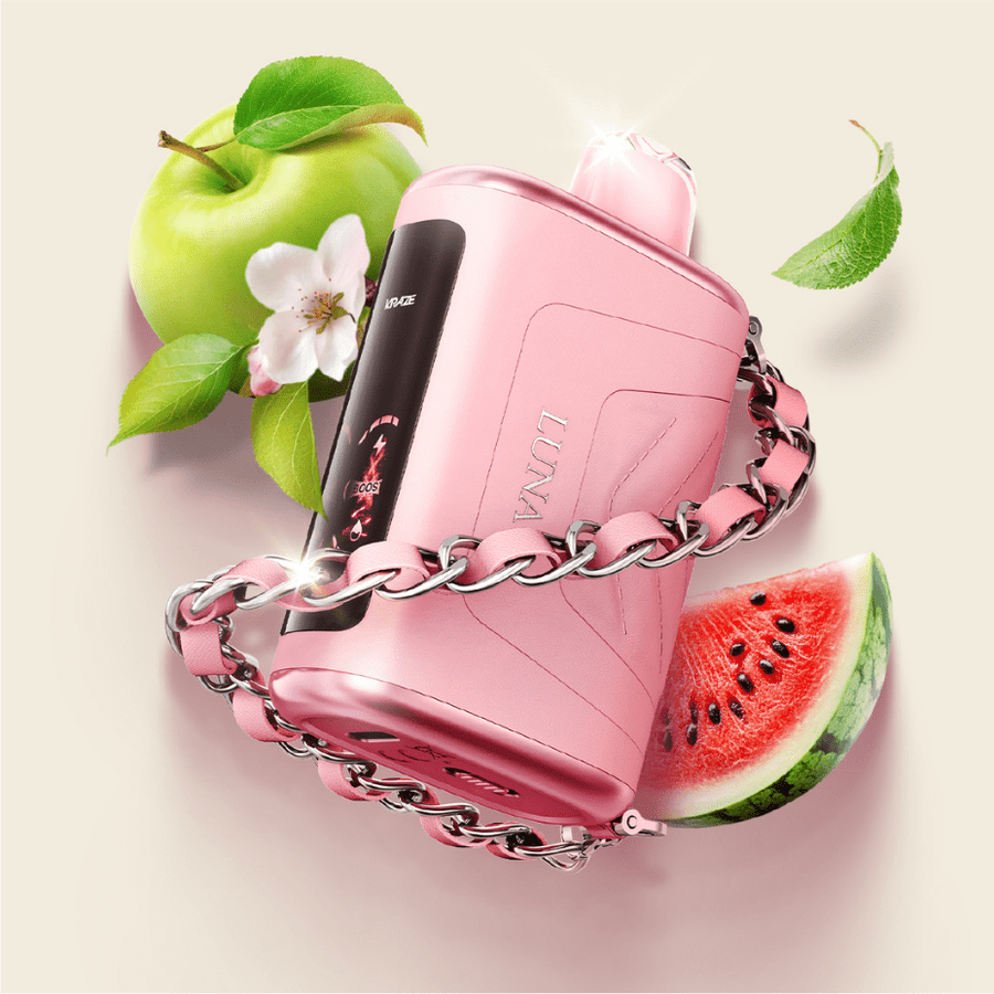 Kraze Disposables Disposable Vape Kraze Luna Disposable Vape-Lush Watermelon Apple Kraze Luna Disposable Vape-Lush Watermelon Apple in Yorkton